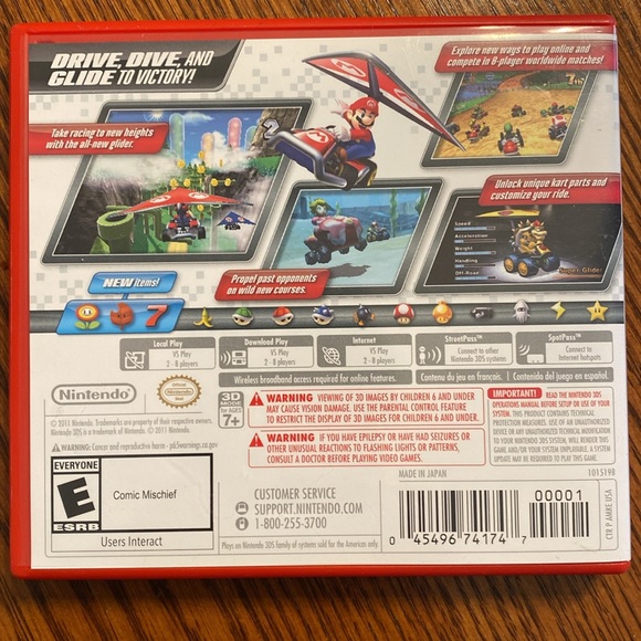 Mariokart 7 Nintendo 3DS - Picture 3 of 3